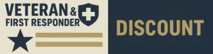 veteran and first responder discount